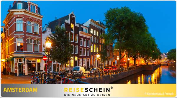 Trip Fun und Action - Entdecken Sie die Magie von Amsterdam mit unseren günstigen Städtereise-Gutscheinen auf reiseschein.de. Sichern Sie sich jetzt Top-Deals für ein unvergessliches Erlebnis in der Kanalstadt – Perfekt für Kultur, Shopping & Erholung!