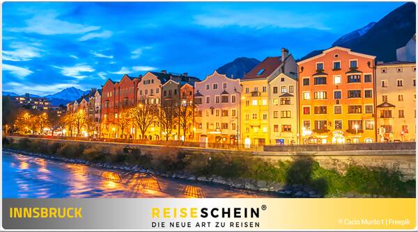 Trip Fun und Action - Entdecken Sie die Magie von Innsbruck mit unseren günstigen Städtereise-Gutscheinen auf reiseschein.de. Sichern Sie sich jetzt Top-Deals für ein unvergessliches Erlebnis in der Kanalstadt – Perfekt für Kultur, Shopping & Erholung!