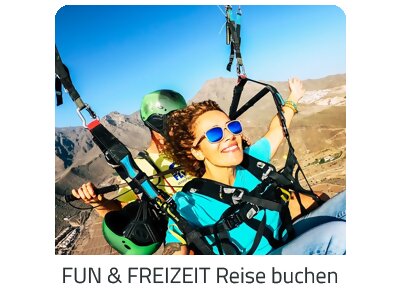 Fun und Freizeit Reisen auf https://www.trip-fun-action.com buchen